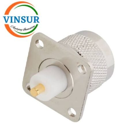 11111B70 -- RF CONNECTOR -- 50OHMS , N MALE , STRAIGHT , PANEL MOUNT , ROUND POST