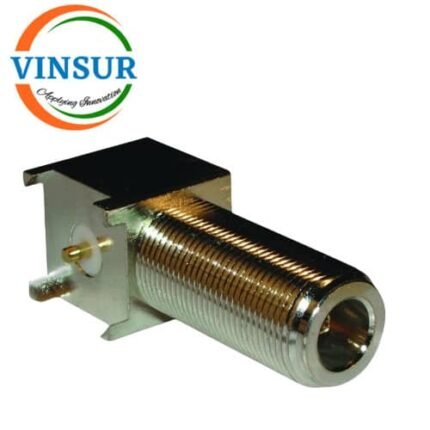 11122040  -- RF CONNECTOR - 50 OHMS , N FEMALE , RIGHT ANGLE , PCB THROUGH HOLE