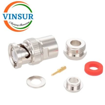 11311925-44 -- RF CONNECTOR - 50OHMS , BNC MALE , STRAIGHT, CLAMP TYPE , MILGRADE CONNECTOR RG58, RG142, LMR195 CABLE