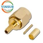 11511014-44 -- RF CONNECTOR - 50 OHMS , SMA MALE , STRAIGHT , CRIMP TYPE , RG316 , RG174 , RG188 , LMR100 CABLE - Image 2