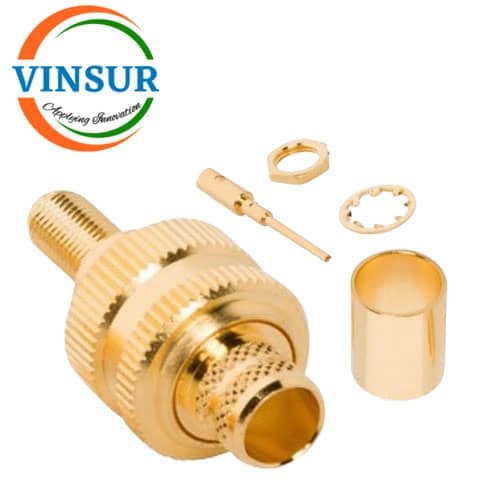 11521217-RF-CONNECTOR-50-OHMS-SMA-FEMALE-STRAIGHT-BULKHEAD-REAR-MOUNT-CRIMP-TYPE-LMR-400-CABLE.jpg 11521217 -- RF CONNECTOR - 50 OHMS , SMA FEMALE , STRAIGHT , BULK HEAD REAR MOUNT , CRIMP TYPE , LMR-400 CABLE - Image 1