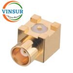 11722060 -- RF CONNECTOR - 50 OHMS , MCX FEMALE , RIGHT ANGLE PCB-SURFACE  MOUNT
