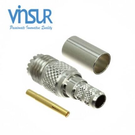 Mini UHF FML Str Cr RG 58 50 Ω
