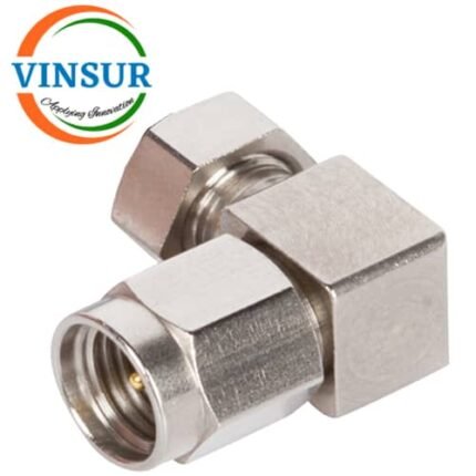 11U1203Q-- RF CONNECTOR - 50OHMS , 2.92MM MALE , RIGHT ANGLE, SOLDER TYPE , RG .047 CABLE