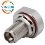 11U2123Q-- RF CONNECTOR: 50Ω , 2.92MM  FEMALE , STRAIGHT , BULKHEAD REAR MOUNT , SOLDER TYPE , 0.047 CABLE