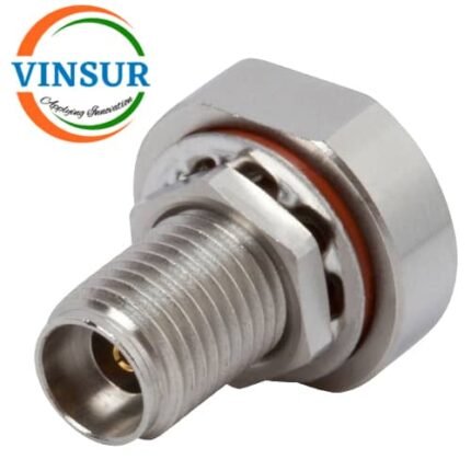 11U2123R-- RF CONNECTOR 50Ω , 2.92MM  FEMALE , STRAIGHT , BULK HEAD REAR MOUNT , SOLDER TYPE , 0.085 CABLE