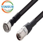 4.3-10 Male to N Male for ½ inch Super Flex Cable Assembly