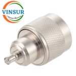 41110611 -- RF ADAPTERS - 50 OHMS,MCX MALE TO N-TYPE MALE STRAIGHT ADAPTERS