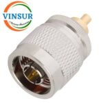 41110721-- RF ADAPTERS - 50 OHMS,MMCX FEMALE TO  N-TYPE MALE STRAIGHT ADAPTERS