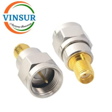 41B1104210 -- RF ADAPTER - 50 OHM,F TYPE , MALE , STRAIGHT , TO , SMA,FEMALE,STRAIGHT,ADAPTERS