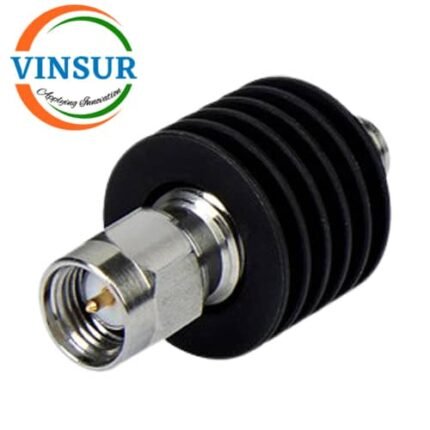 VSW-ATT5-10-10-SMAMF -- 5W 10DBI RF ATTENUATOR (DC-10GHZ, SMA MALE TO SMA FEMALE)