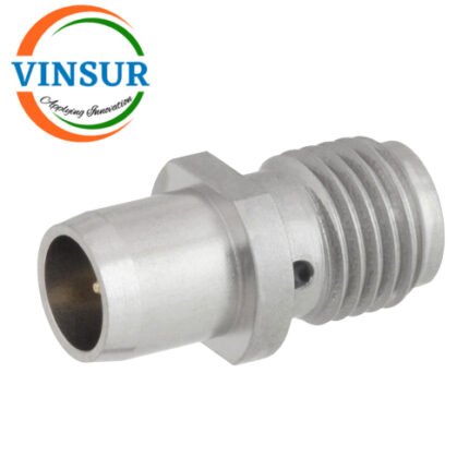 41F16421 -- RF ADAPTER - 50 OHMS, BMA MALE STRAIGHT TO SMA FEMALE STRAIGHT ADAPTER