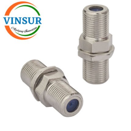 41B21B21-- RF ADAPTER – 50 OHMS F FEMALE TO F FEMALE BULKHEAD STRAIGHT ADAPTERS