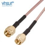 SMA Straight Male to SMA Straight Male RG-316 Cable Assembly