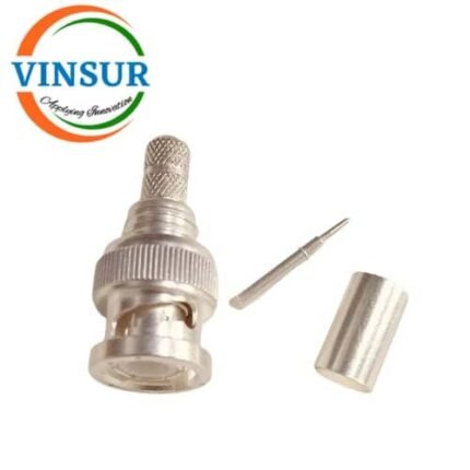 VSW-11311016-10 -- RF CONNECTOR - 50 OHMS , BNC MALE , STRAIGHT ,  CRIMP TYPE , LMR-240 CABLE