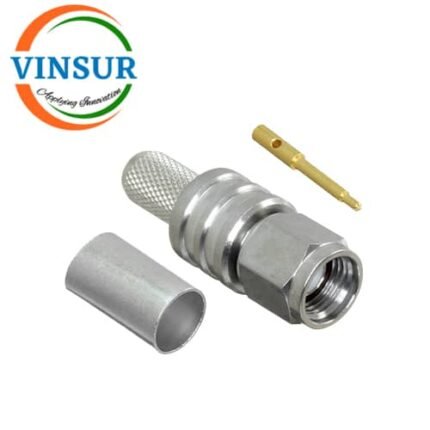 VSW-11511916 -- RF CONNECTOR - 50OHMS , SMA MALE , STRAIGHT , CRIMP TYPE , LMR240 CABLE