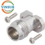 VSW-11S21340 -- RF CONNECTOR - 50OHMS , 1.85MM FEMALE ,STRAIGHT, 2-HOLE FLANGE SCREW TYPE CONNECTOR