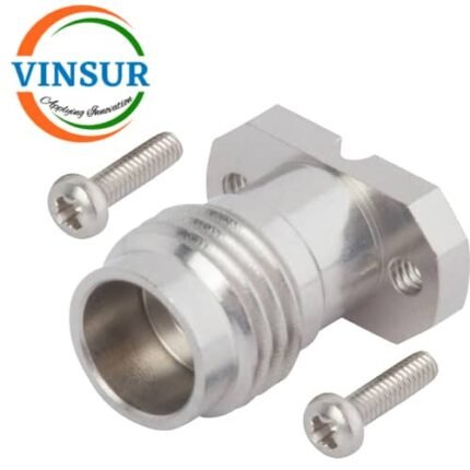VSW-11S21340 -- RF CONNECTOR - 50OHMS , 1.85MM FEMALE ,STRAIGHT, 2-HOLE FLANGE SCREW TYPE CONNECTOR