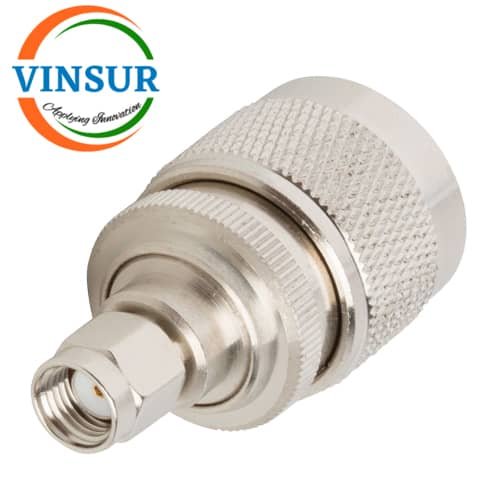 VSW-41110911-RF-ADAPTER-50-OHMS-N-TYPE-MALE-TO-RP-SMA-MALE-STRAIGHT-ADAPTER1.jpg VSW-41110911-- RF ADAPTER - 50 OHMS, N-TYPE MALE TO RP SMA MALE STRAIGHT ADAPTERS - Image 1