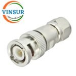 VSW-41B1103110-AD -- RF ADAPTER - 50 OHMS,F-TYPE,MALE,STRAIGHT, TO BNC,MALE,STRAIGHT,ADAPTERS