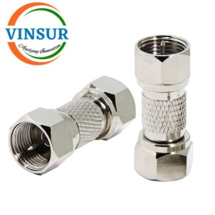 VSW-41B110B110-AD -- RF ADAPTER -- 50 OHMS,FTYPE,MALE,STRAIGHT, TO F TYPE,MALE,STRAIGHT,ADAPTERS
