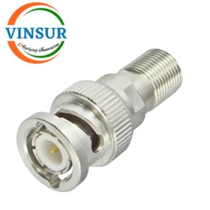 VSW-41B2103110-AD -- RF ADAPTER - 50 OHMS,F TYPE,FEMALE, STRAIGHT TO BNC,MALE,STRAIGHT,ADAPTER