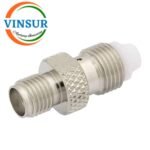 VSW-41L2104210-AD -- RF ADAPTER - 50 OHMS, FME,FEMALE,STRAIGHT TO SMA,FEMALE,STRAIGHT,ADAPTER