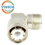 VSW-41R120R210 -- RF ADAPTER - 50 OHM,HN,MALE,TO,HN, FEMALE , RIGHT ANGLE,ADAPTERS - Image 2