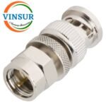 VSW-42B1103110-AD -- RF ADAPTER - 75 OHMS,F TYPE,MALE,STRAIGHT, TO BNC,MALE,STRAIGHT,ADAPTERS